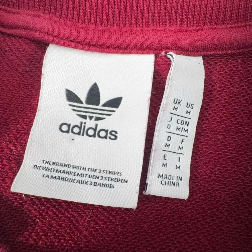 Adidas Originals XBYO Red Crewneck Sweatshirt Satomi Nakamura Mens Medium